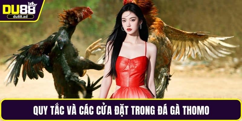Quy tắc và các cửa đặt trong đá gà Thomo